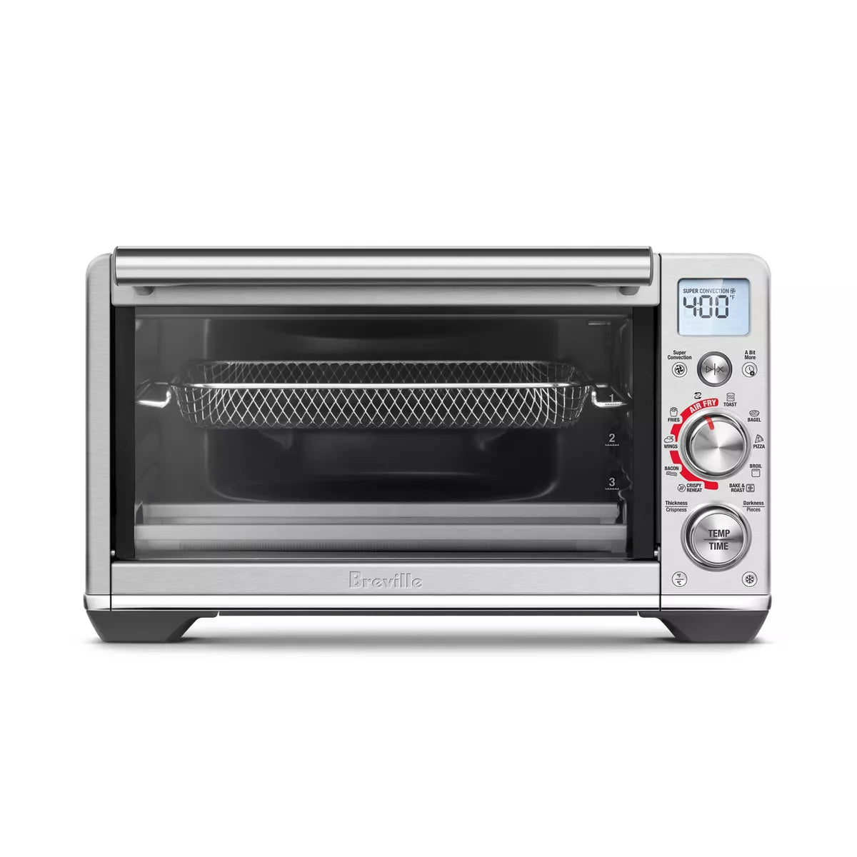 Breville the Smart Oven Air Fryer Compact Silver BOV680BSS1BUC1