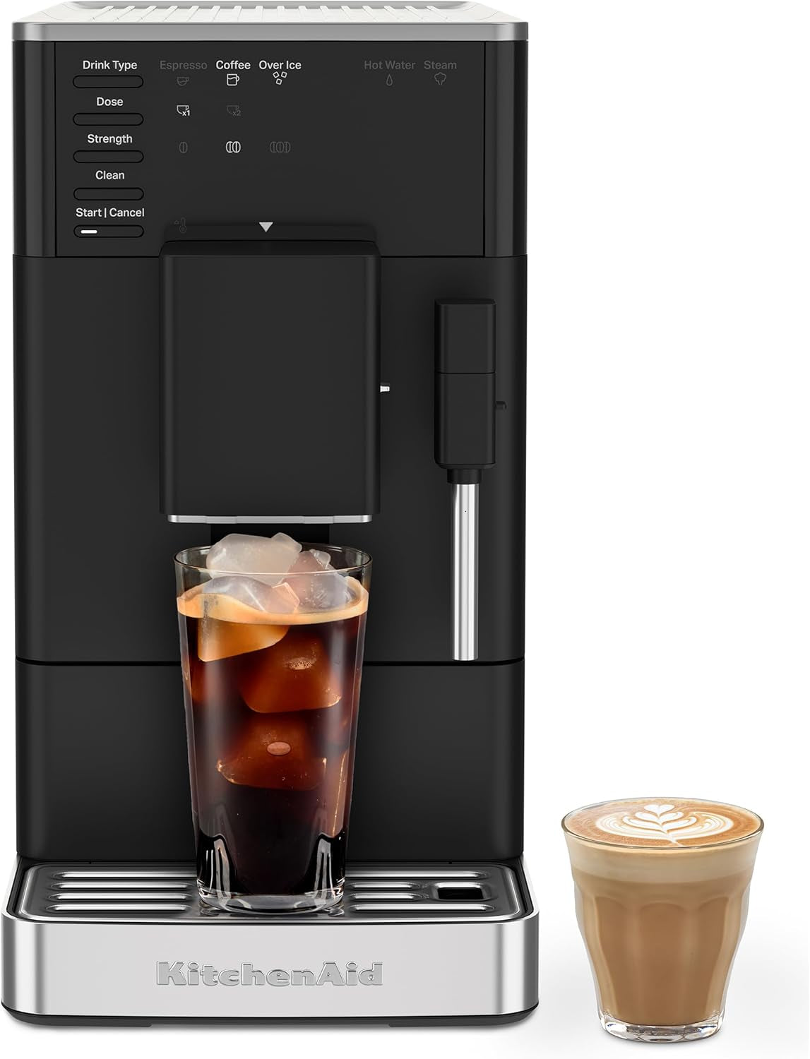 Kitchenaid Fully Automatic Espresso Machine KF2 with Iced Coffee, KES8452