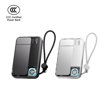 Qi 2.2 25W Power Bank Wireless Fast Charge 10000Mah Type C Cable for Magsafe Portable Charger External Battery