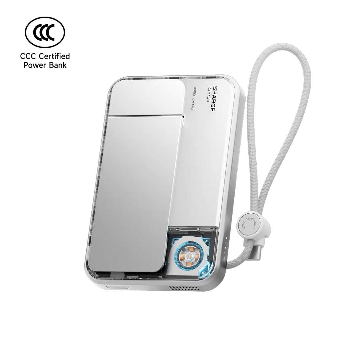 Qi 2.2 25W Power Bank Wireless Fast Charge 10000Mah Type C Cable for Magsafe Portable Charger External Battery