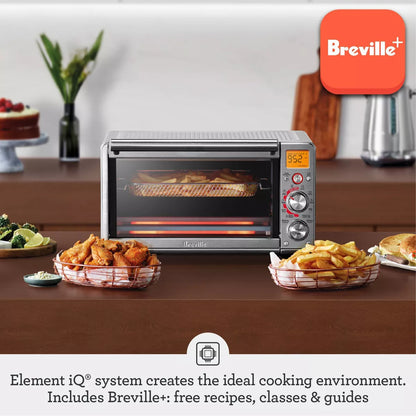Breville the Smart Oven Air Fryer Compact Silver BOV680BSS1BUC1
